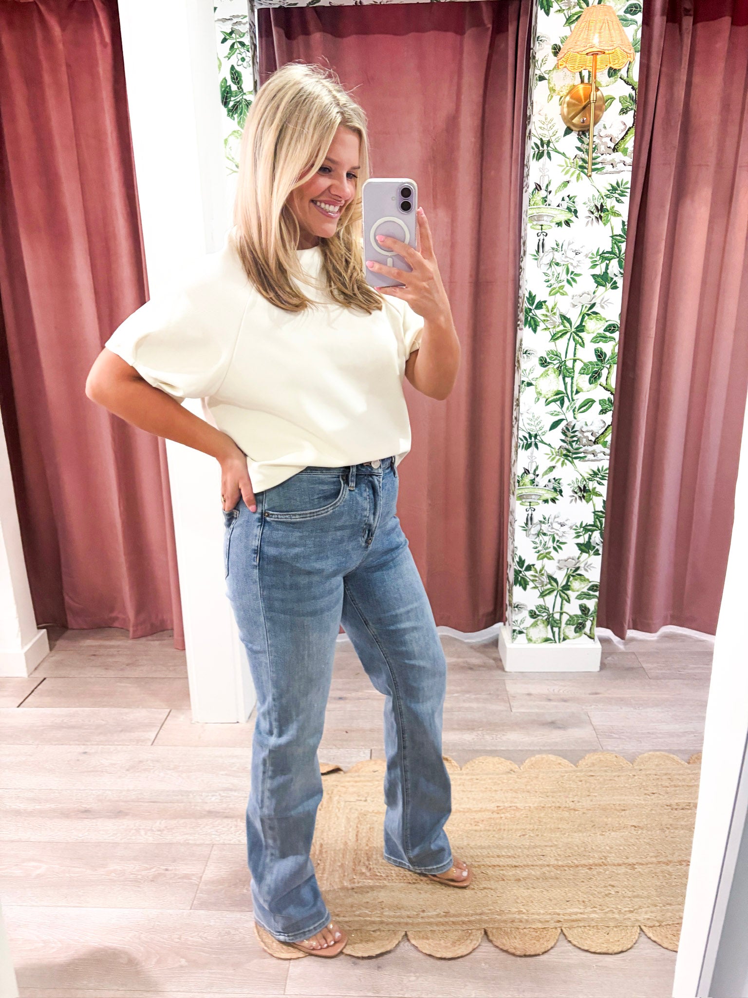 On the Go Straight Leg Jeans