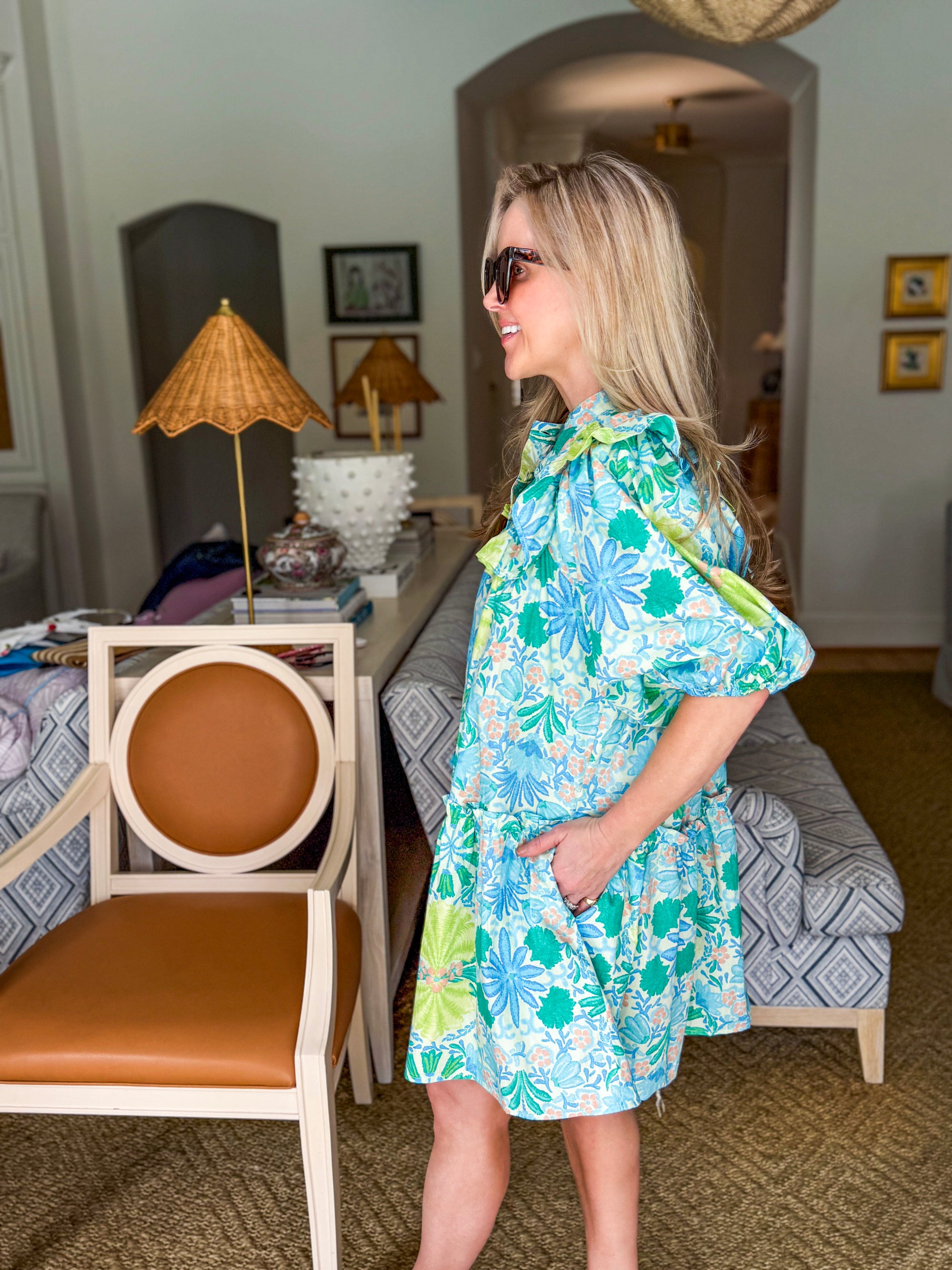 Lilah Floral Mini Dress