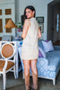 All Talk Faux Suede Dress