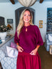 Warm Moments Sweater-Wine
