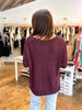 Best Bet Knit Sweater - Red Bean