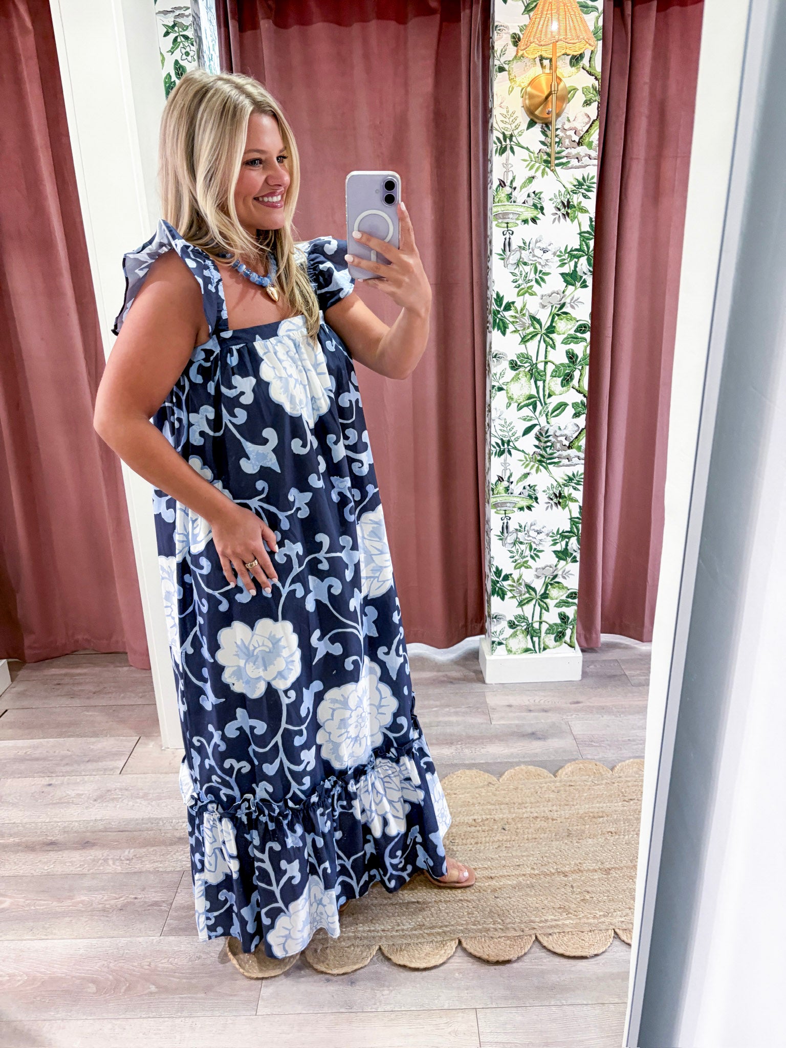Moonflower Muse Maxi Dress