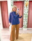Easy Does It Cropped Jeans-Mocha