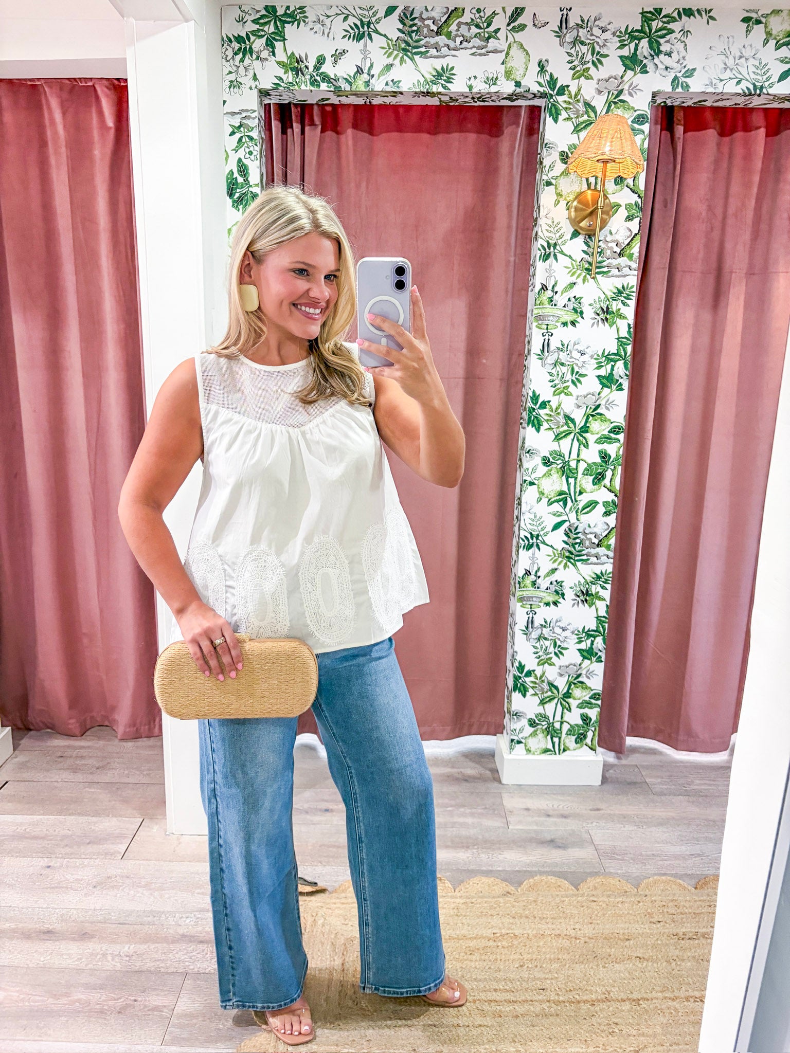 Celeste Lace Top