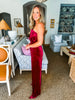 Show Stopper Velvet Jumpsuit