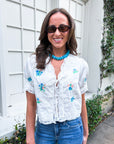 Sweet Prairie Embroidered Top