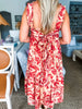 Soft Serenade Floral Midi Dress