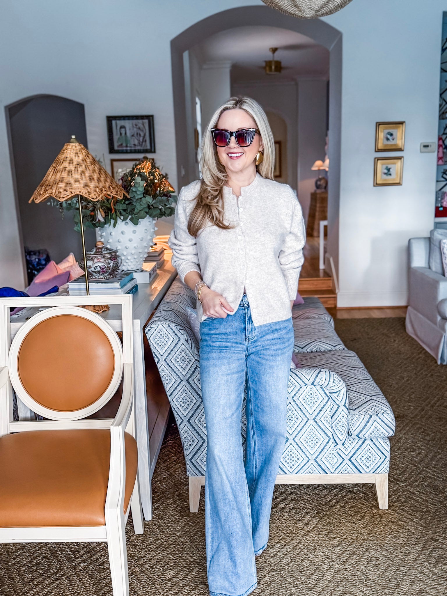 Cozy Nights Cardigan-Egg Shell