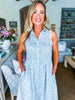 Graceful Moments Floral Midi Dress