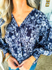 Eclipse Garden Top- Navy