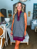 Bringing Mod Floral Mini Dress