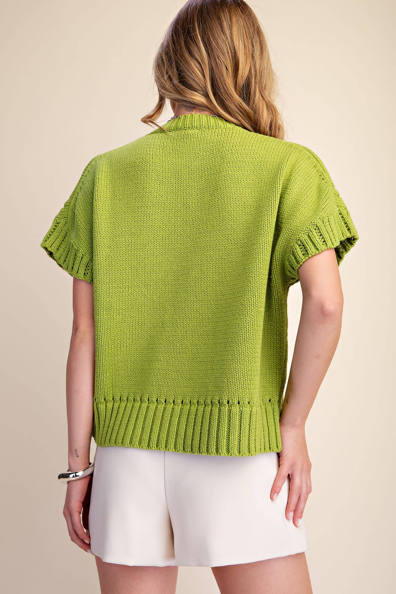 Woodland Charm Sweater-Olive