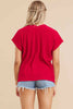 Best Basic Top- Red