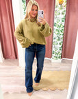 Comfort Zone Mid Rise Bootcut Jeans