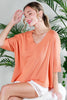 Nicest Knit Sweater Top- Orange