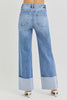 Cuff It High Rise Jeans- Medium