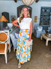 Rainbow Clouds Maxi Skirt