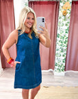 Out & About Denim Mini Dress