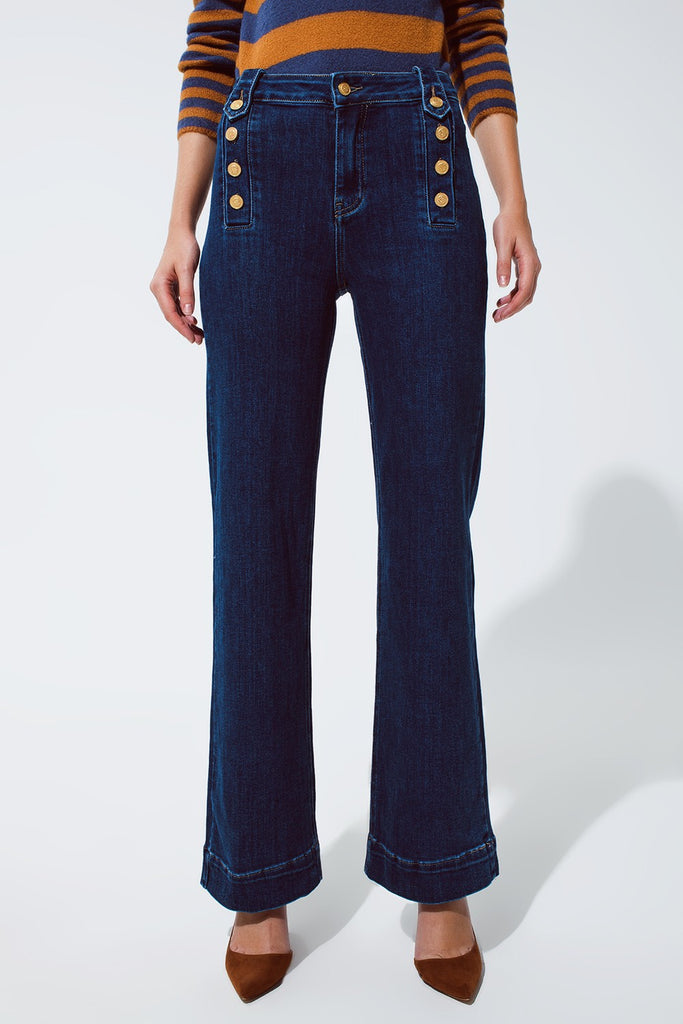 Marine Flare Jeans