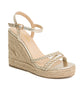 Braided Espadrille Wedge Sandals