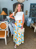 Rainbow Clouds Maxi Skirt