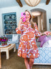 Yamila Ruffle Mini Dress