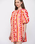 Sun and Wave Mini Dress