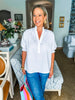 My Type Poplin Top-Off White