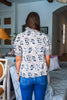 Inspired Floral Embroidered Top