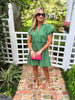 Isha Floral Tiered Mini Dress