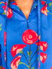 Sweet Florals Top-Blue