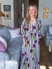 Wine & Whimsy Midi Dress