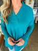 Cozy Girl Sweater- Alpine Green