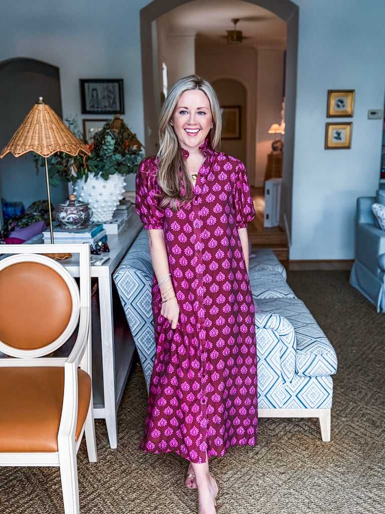 Vineyard Escape Midi Dress