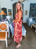 Soft Serenade Floral Midi Dress