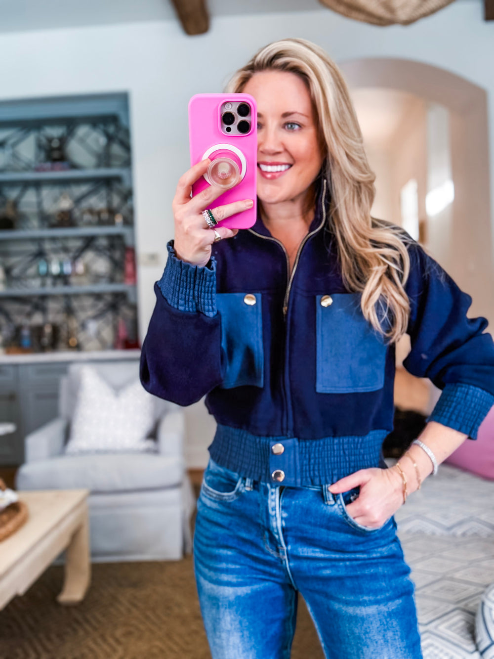 Next Adventure Mock Neck Jacket