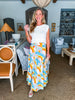 Rainbow Clouds Maxi Skirt