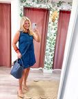 Out & About Denim Mini Dress
