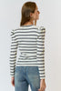 Striped Details Top