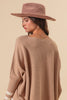 Sports Mode Batwing Sweater- Oatmeal/Ivory