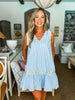 Limoncello Embroidered Mini Dress