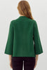 Solid Staple Knit Top- Hunter Green