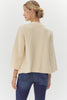 Solid Staple Knit Top- Ivory