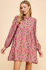 Rose Romance Tunic Dress