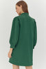 For the Frill Dress- Hunter Green