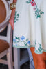 Floral Girl Mini Dress-Cream