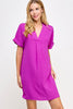 Great Time Mini Dress- Magenta