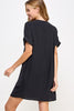 Great Time Mini Dress- Black