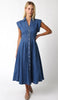 Denim Diva Midi Dress