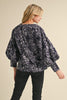 Eclipse Garden Top- Navy